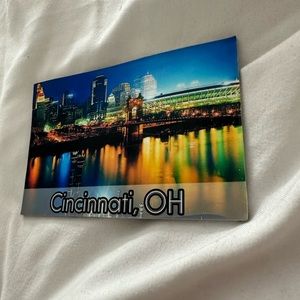 Cincinnati Ohio Fridge Magnet Souvenir